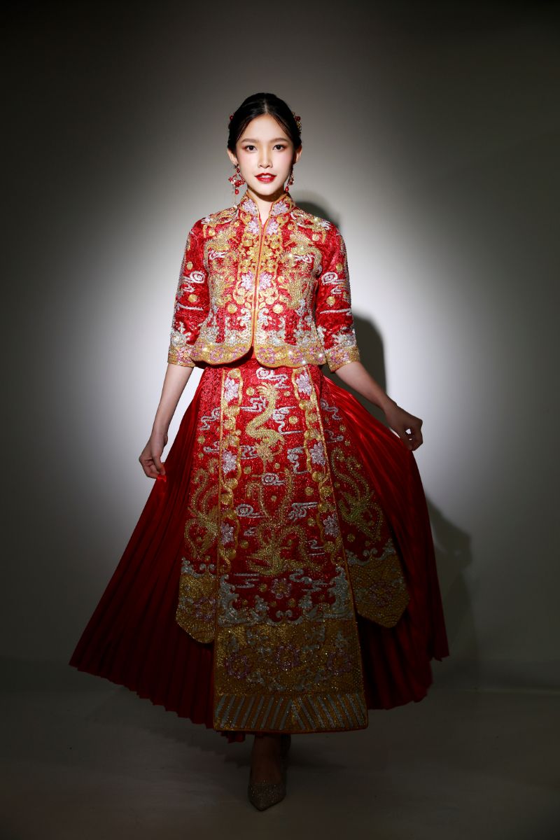 Modern Red Dragon Kua - For Her Wedding Gallery